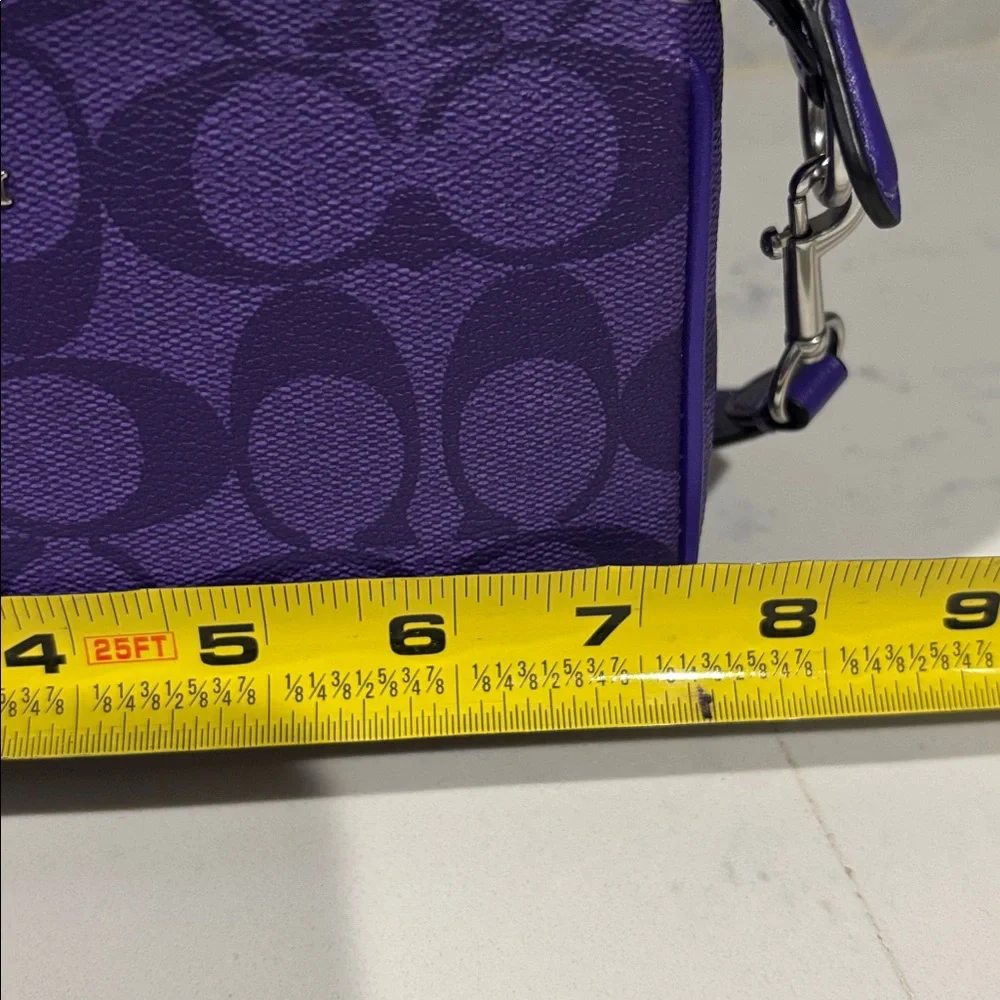 Coach Nolita 19 in Purple - Picture 5 of 7